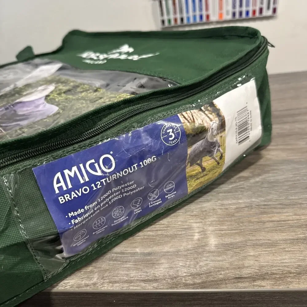 Amigo Bravo 12 Turnout 100g - Black/Titanium Grey